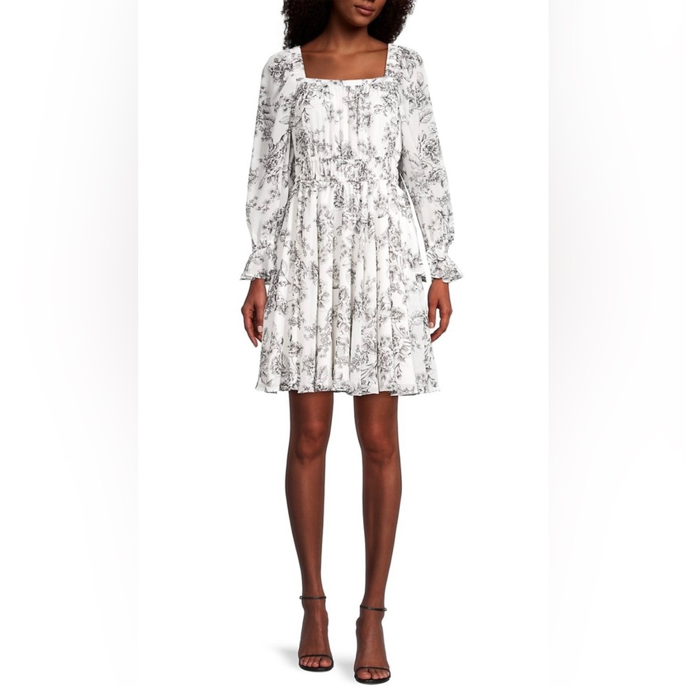 Rachel Parcell
Floral Chiffon Fit & Flare Minidress size 10